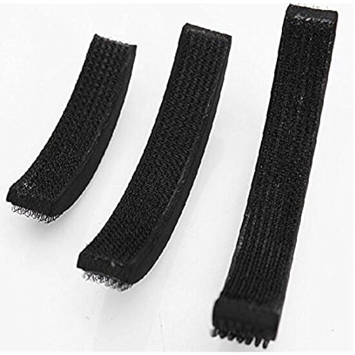 ASTRQLE 3pcs Black Different Size Bump It Up Volume Inserts Do Beehive Hair Pad Base Styler Insert Tool Hair Accessories - Image 3
